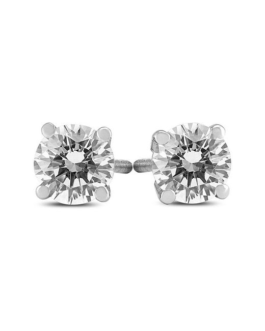 Monary Metallic 14k 1.00 Ct. Tw. Diamond Earrings