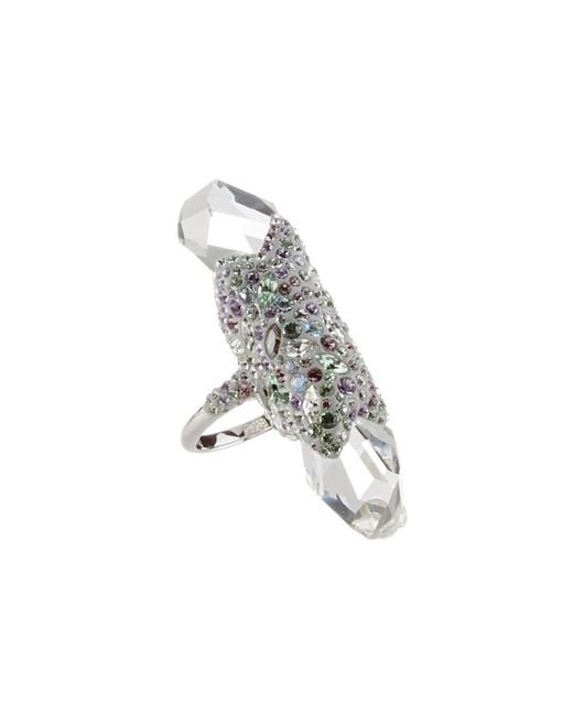Swarovski White Nera Crystal Ring