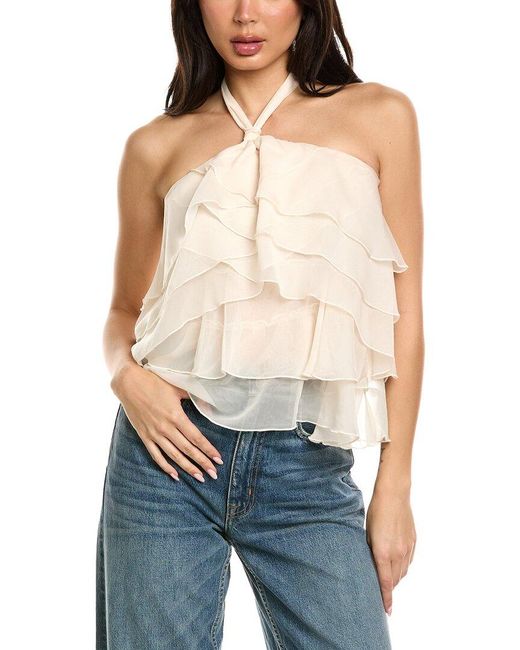 Avantlook Blue Layered Top