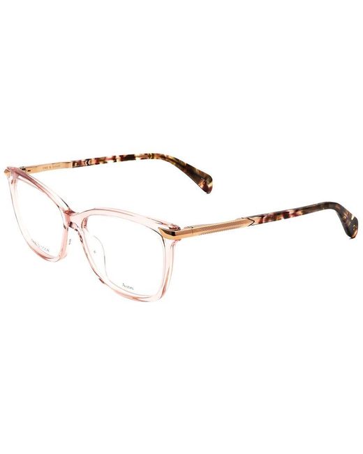 Rag & Bone Metallic 53Mm Optical Frames