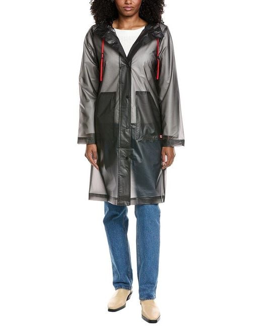 Hunter Black Medium Rain Coat