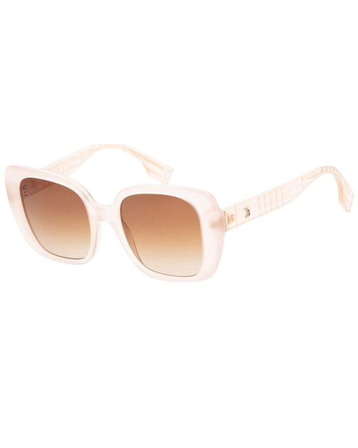 Burberry White Be4371 52mm Sunglasses
