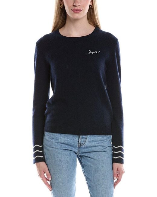 Maison Heritage Black Gaia Cashmere Sweater