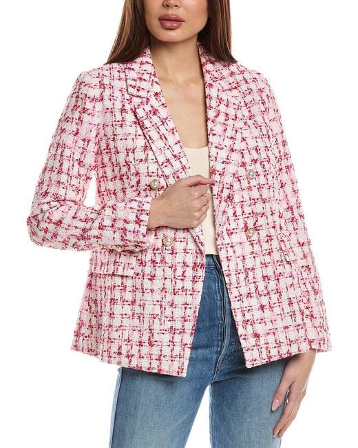 Nanette Lepore Red Nanette By Nanette Lepore Blazer
