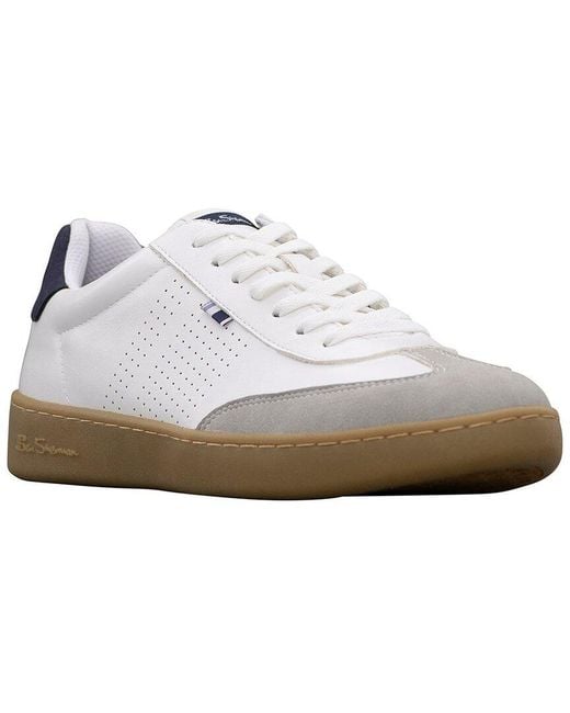 Ben Sherman White Glasgow Sneaker for men