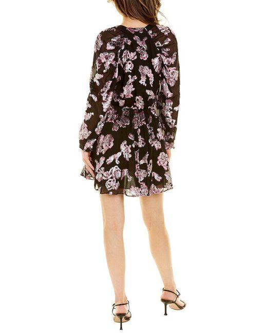 Tanya Taylor Black Justina A-Line Dress