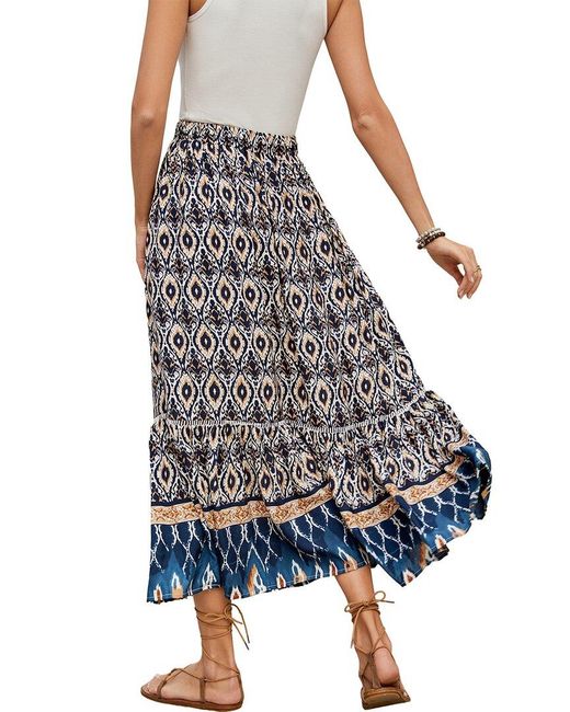 ENJOY PETRA Blue Skirt