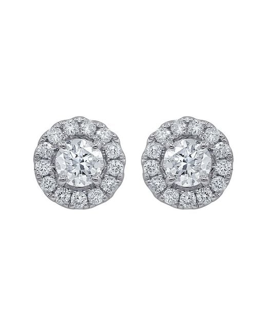 Diana M Gray Fine Jewelry 18k 3.20 Ct. Tw. Diamond Studs
