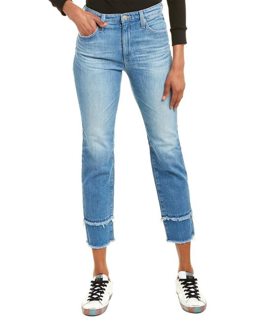 AG Jeans Isabelle Years Awesome High-rise Crop in Blue | Lyst Australia