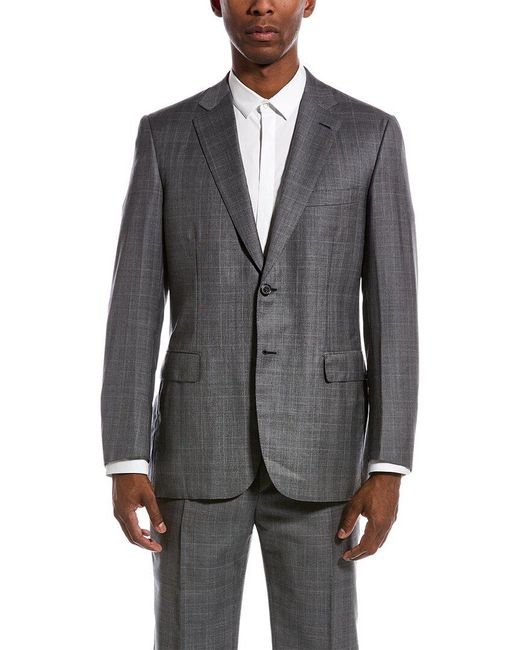Brioni Gray 2pc Wool Suit for men