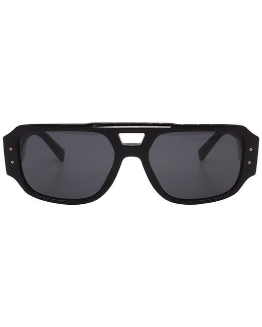 Dolce & Gabbana Black Dg4482 57Mm Sunglasses
