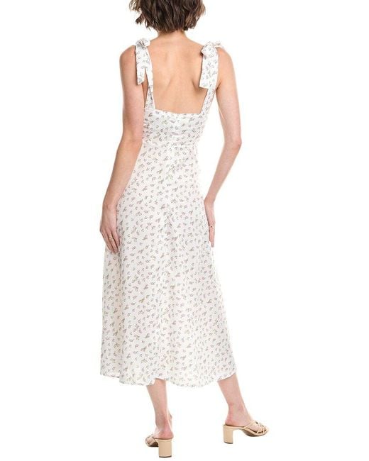 HL Affair White Midi Dress