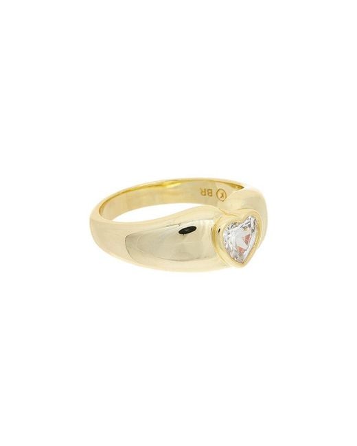 Juvell White 18K Plated Cz Ring