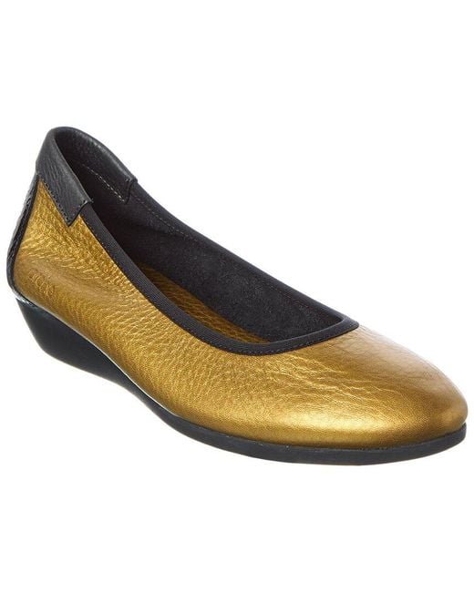 Arche Blue Onely Leather Flat