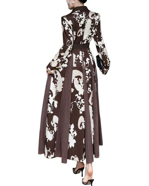 BURRYCO Black Embellished Maxi Dress