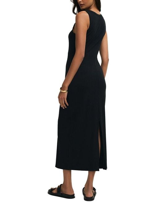 Z Supply Black Clarke Midi Dress