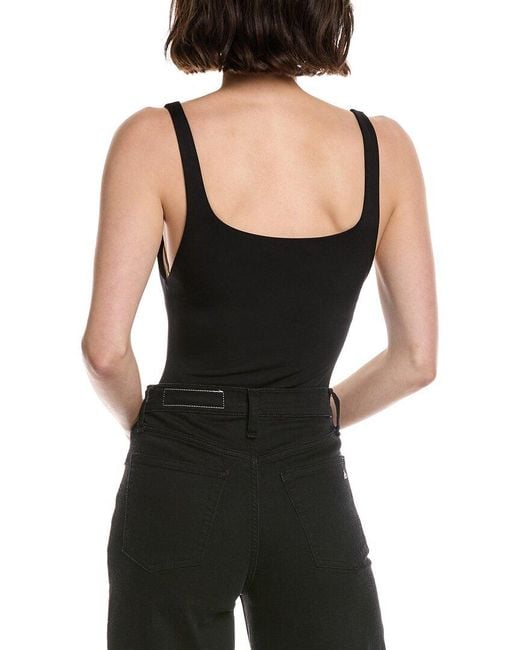 Alice + Olivia Black Alice + Olivia Eve Front Bodysuit