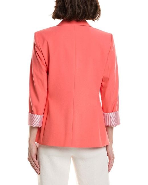 Tahari Red Blazer