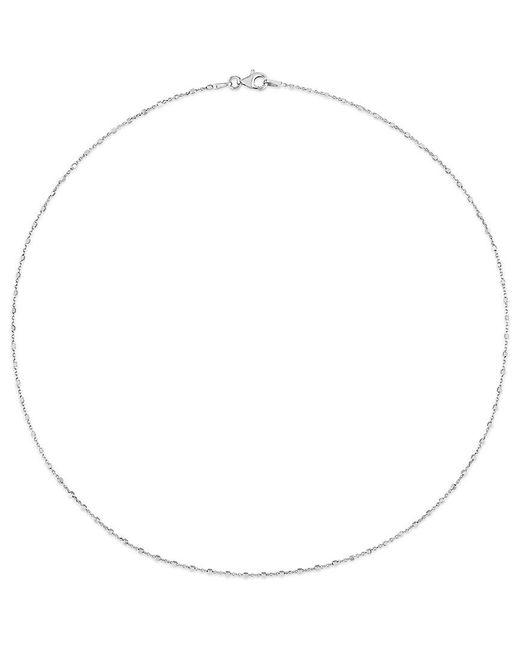 Italian Silver Metallic Beaded Chain Necklace