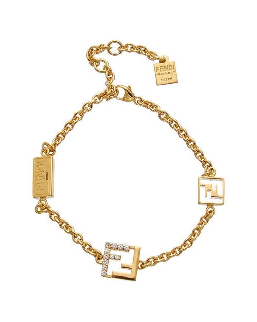 Fendi Metallic Forever Bracelet