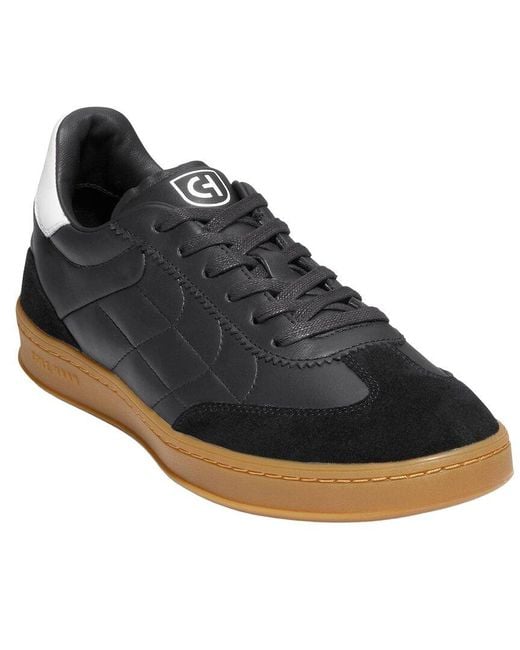 Cole Haan Black Gp Breakaway Leather Sneaker for men