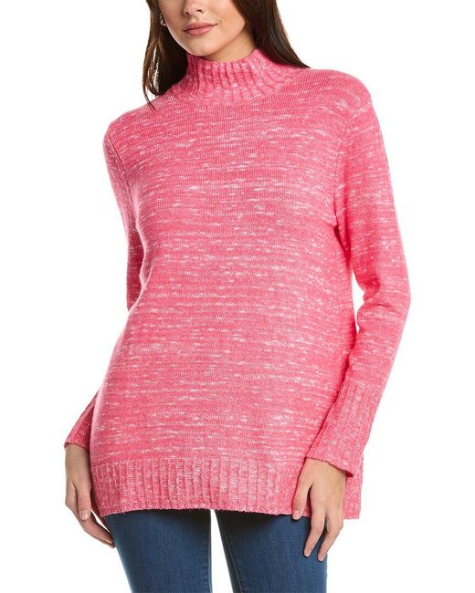 NIC+ZOE Pink Nic+zoe Sun Turn Sweater