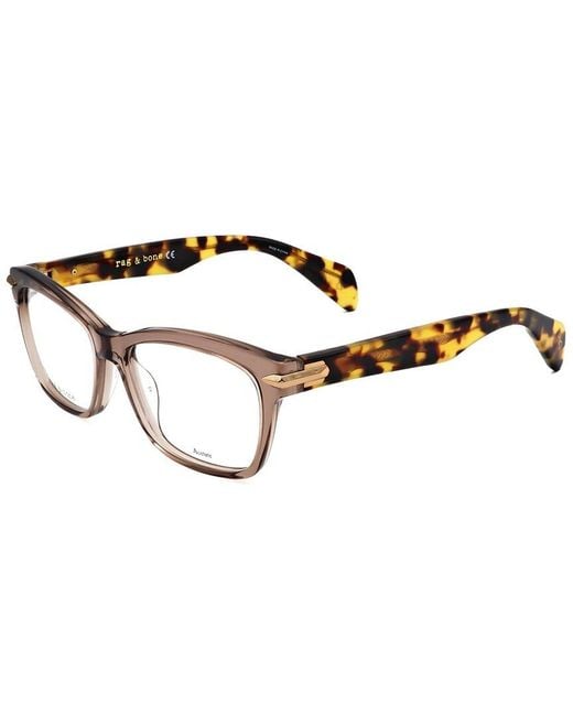 Rag & Bone Brown 52Mm Optical Frames