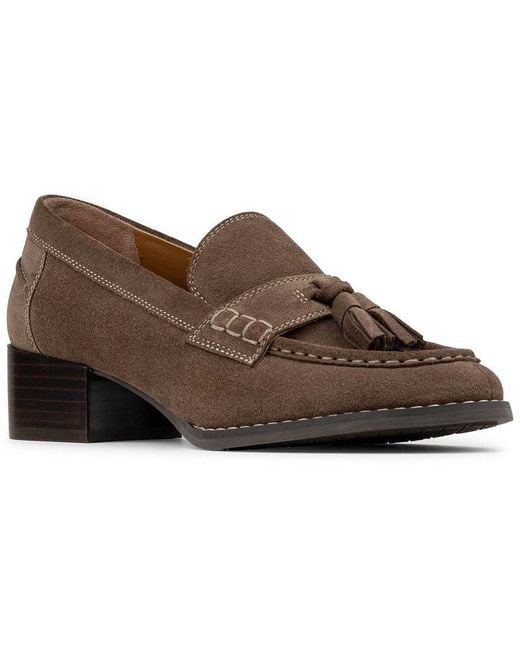 Donald J Pliner Brown Powel Suede Pump