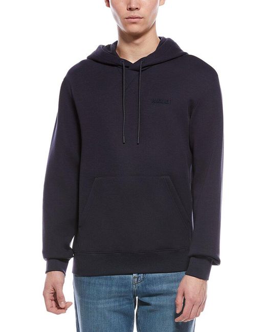 Mackage Blue Krystian Hoodie for men