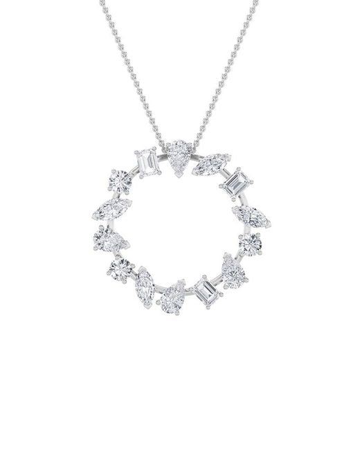 Lab Grown Diamonds White 14K 3.00 Ct. Tw. Lab-Grown Diamond Pendant