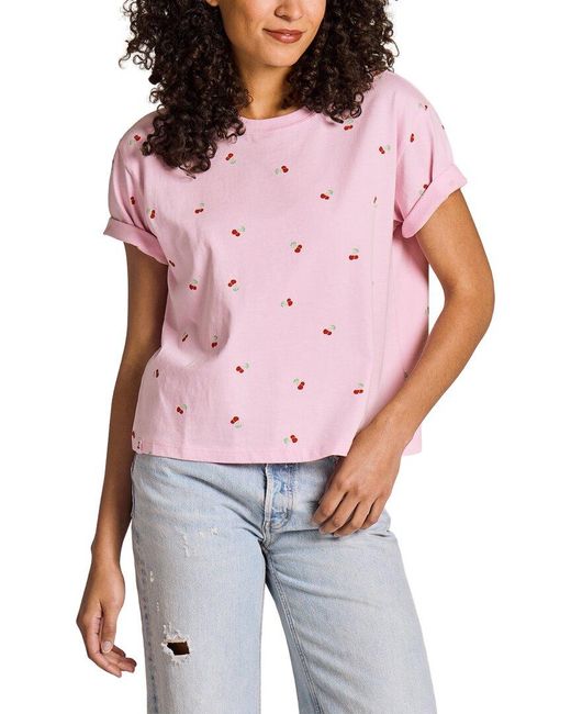 Life Is Good. Multicolor Crusher Boxy T-Shirt