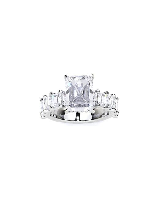 Lab Grown Diamonds White 14K 4.60 Ct. Tw. Lab-Grown Diamond Bridal Ring