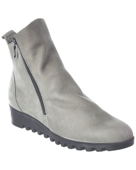 Arche Brown Lomage Leather Bootie