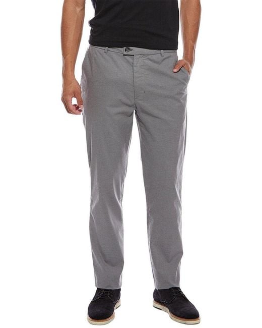 Ted Baker Gray Straight Leg Pant for men