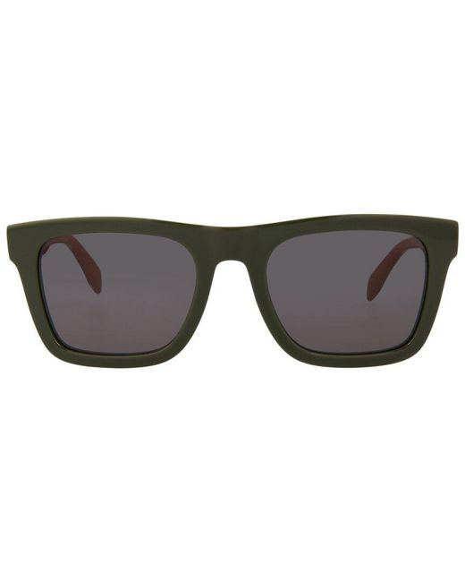Alexander McQueen Brown Am0301s 145mm Sunglasses for men