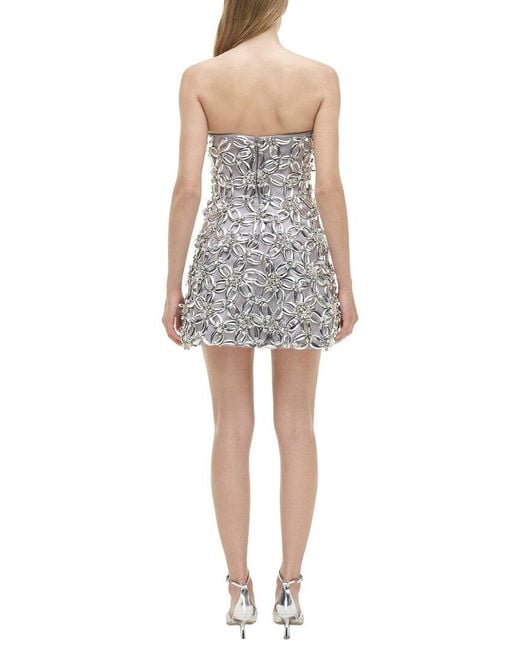 Jonathan Simkhai Gray Vandelia Mini Dress