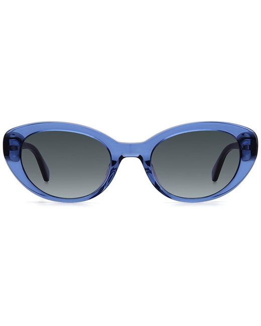 Kate Spade Blue Crystal/S 51Mm Sunglasses