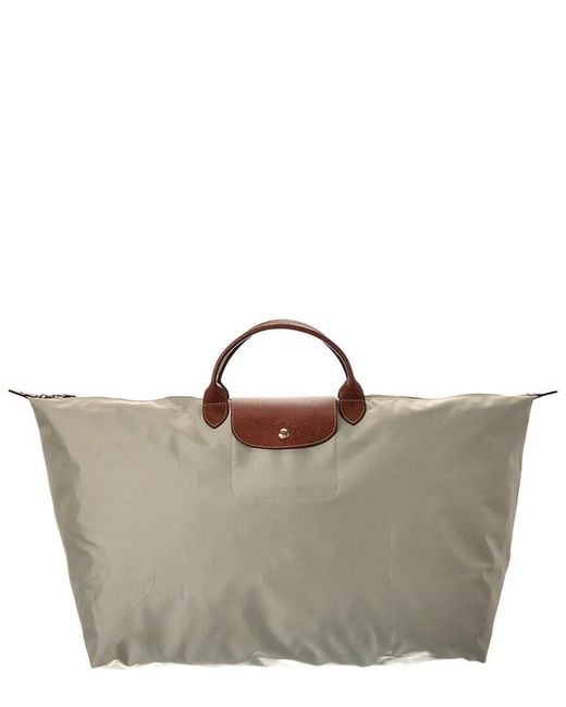 Longchamp Gray Le Pliage Original Xl Travel Bag