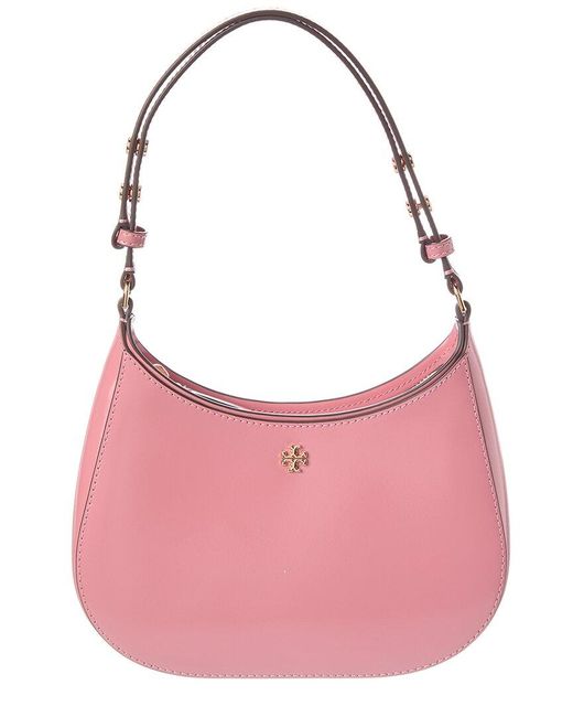 Tory Burch Pink Emerson Patent Shoulder Bag