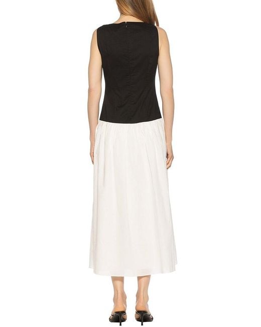 Alexia Admor White Solenne A-Line Dress