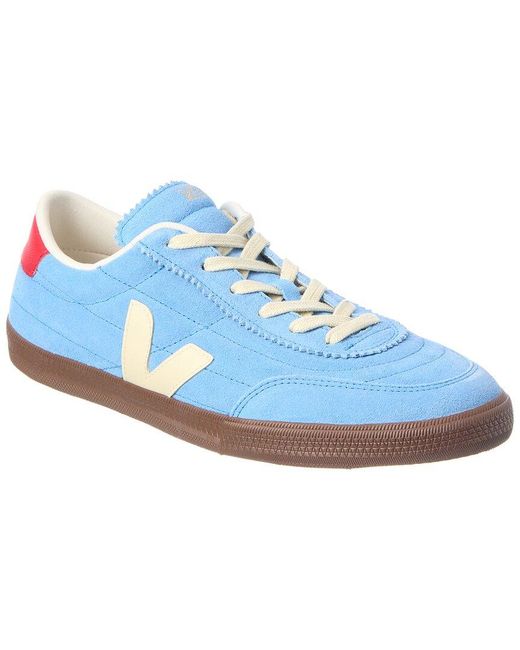 Veja Blue Panenka Suede Sneaker for men