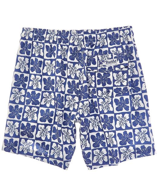 Trunks Surf & Swim Blue Sano Swim Trunk for men