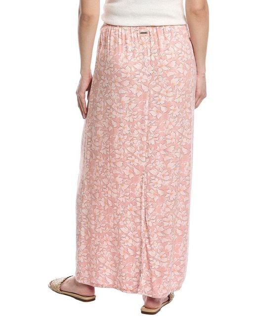 Hurley Pink Beachcomber Maxi Skirt