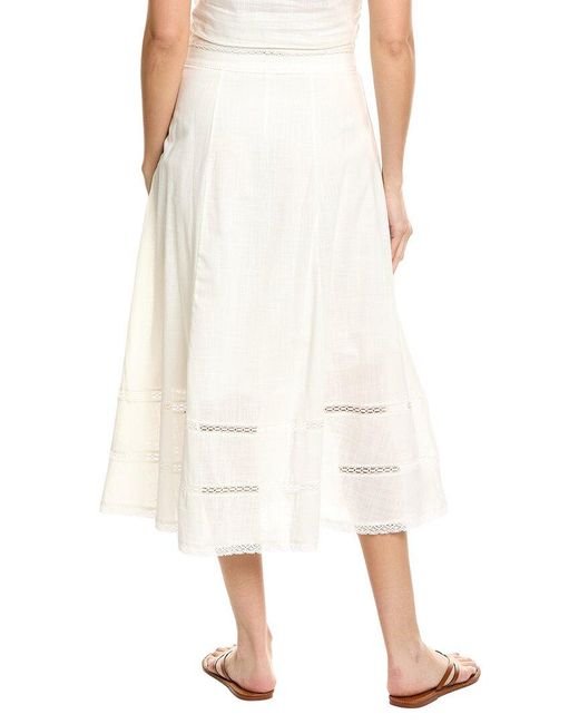 Avantlook Natural Midi Skirt