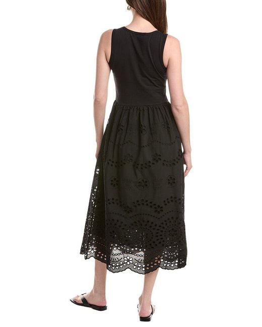 Ellen Tracy Black Twofer Dress