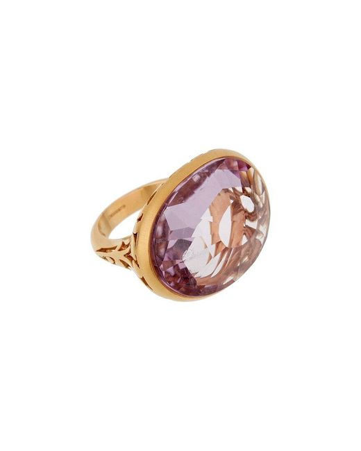 Pomellato Pink 18K 10.00 Ct. Tw. Amethyst Ring (Authentic Pre-Owned)