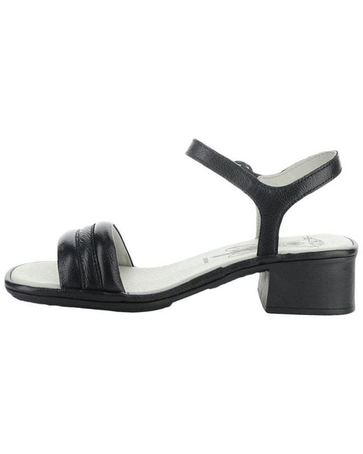 Fly London Metallic Eiva Leather Sandal