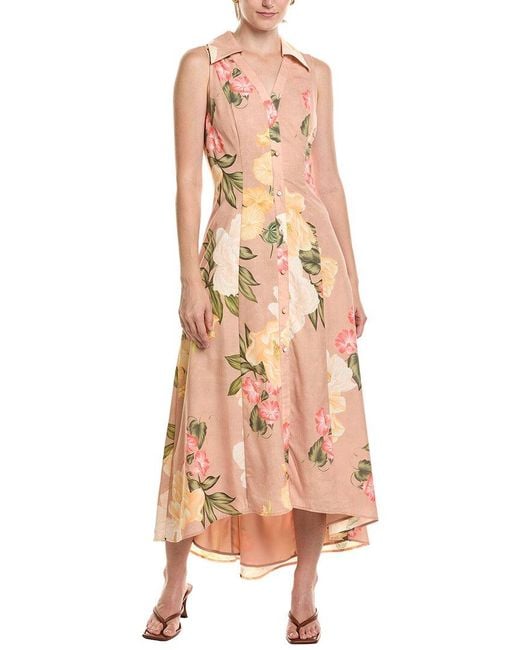 Hutch Pink Florantina Maxi Dress