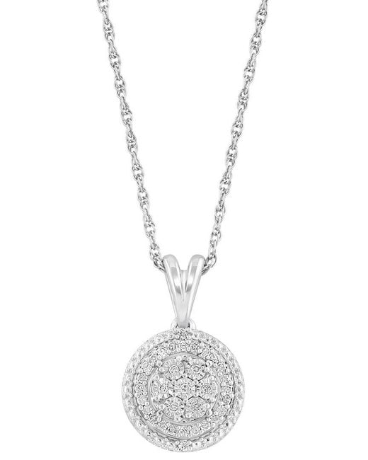 Effy Fine Jewelry White 0.10 Ct. Tw. Diamond Necklace