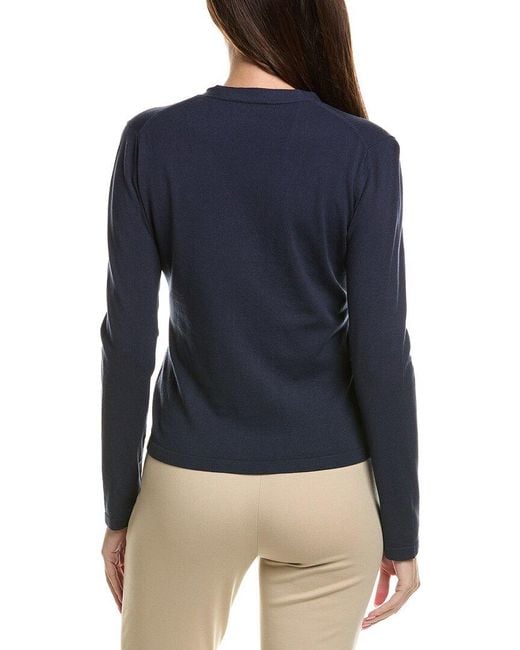 Max Mara Blue Mm By Aerosi Cardigan